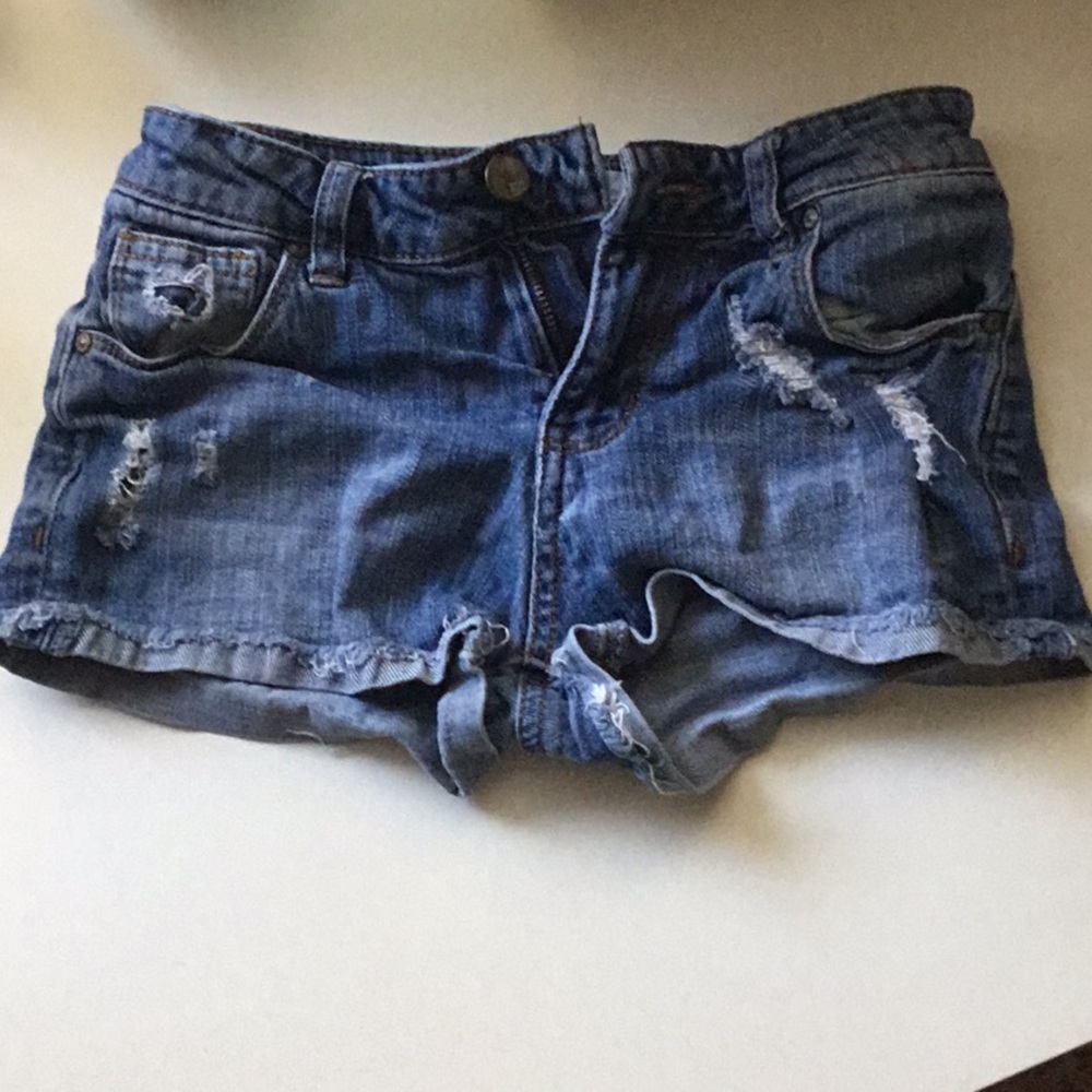 Blue Jean Shorts, Size 10 Girls!